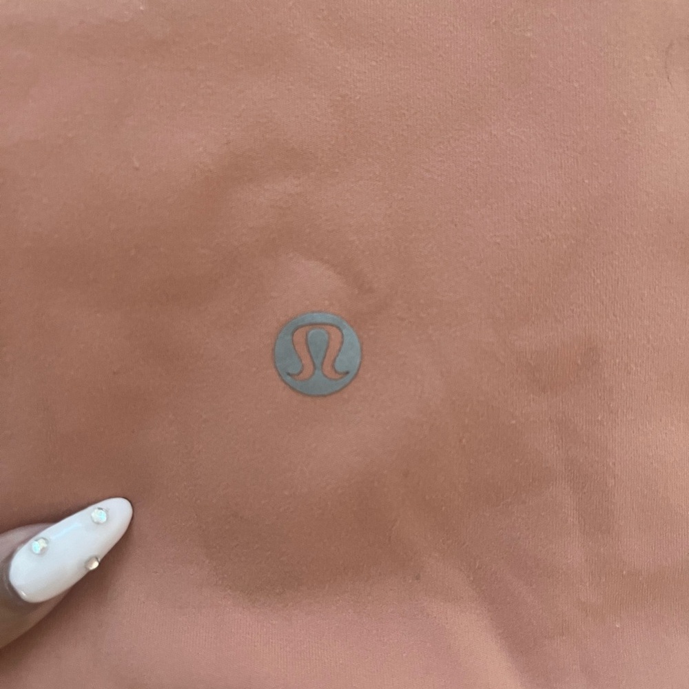 lululemon athletica salmon pink leggings - Picture 3 of 3
